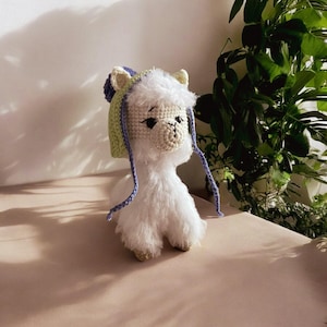 Lama Alpaca Crochet PATTERN Amigurumi soft toy tutorial Amigurumi Alpaca Pattern - Crochet Guide in English and German