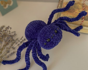 Patrón de araña amigurumi (PDF digital)