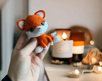 Fox Amigurumi Crochet Pattern: Plushie Toy (PDF Pattern)
