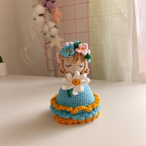 Pattern: amigurumi doll, Bouquet doll, Bouquet Amigurumi Pattern – crochet pattern - ENG (PDF)