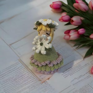 Pattern: amigurumi doll, Bouquet doll, Bouquet Amigurumi Pattern – crochet pattern - english, deutsch (PDF)