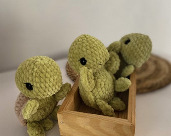 Patron tortue au crochet : peluche Amigurumi (Patron PDF)