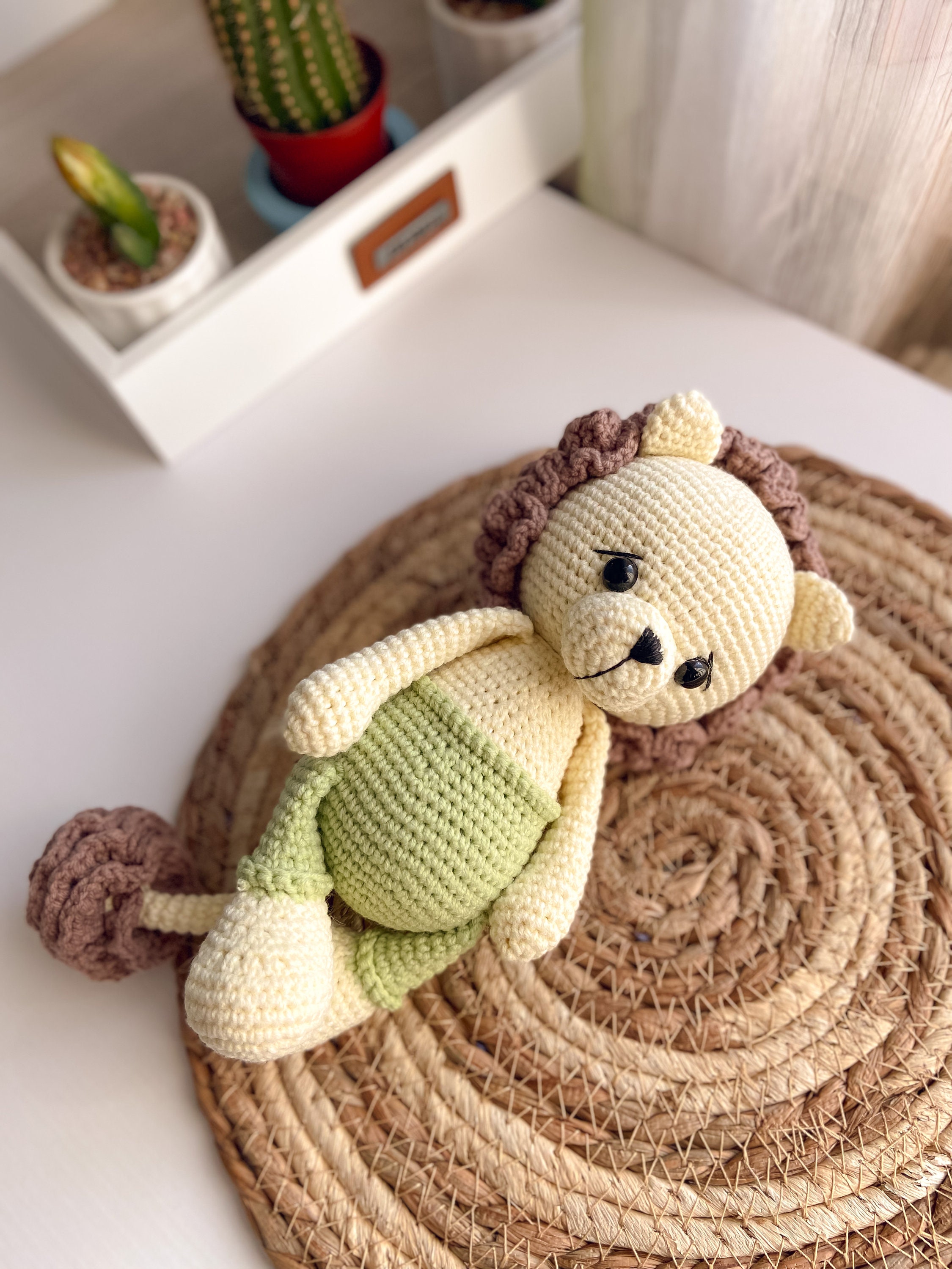 Lion Crochet PATTERN Amigurumi Patterns Pdf Tutorial - Etsy
