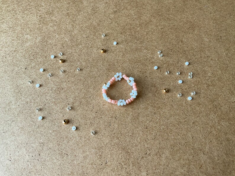 Set of Two Beaded Rings