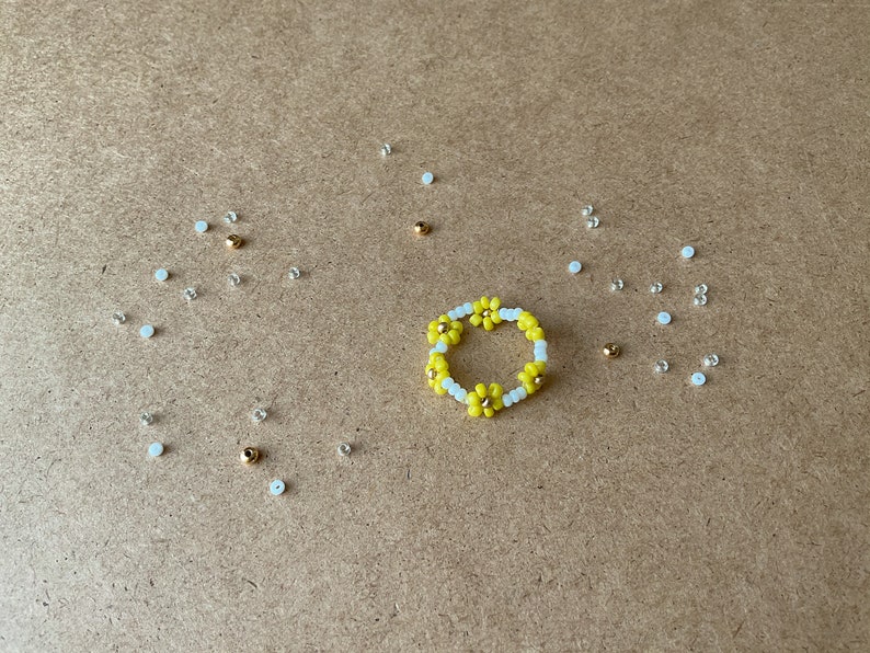 Set of Two Beaded Rings
