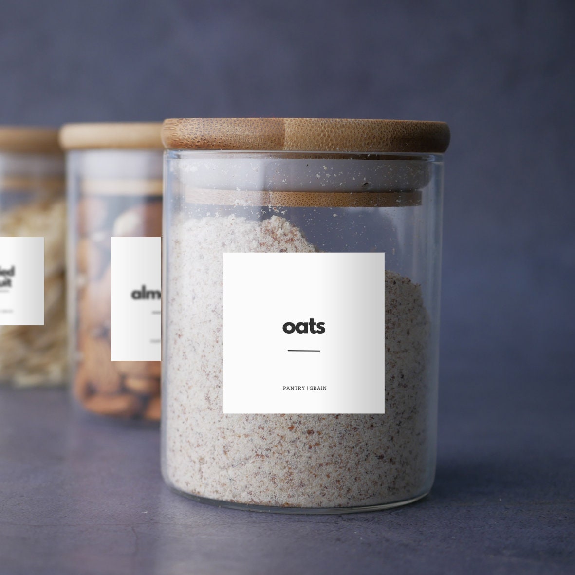 Easy Pantry Labels Stickers Simple Aesthetic and Nordic and