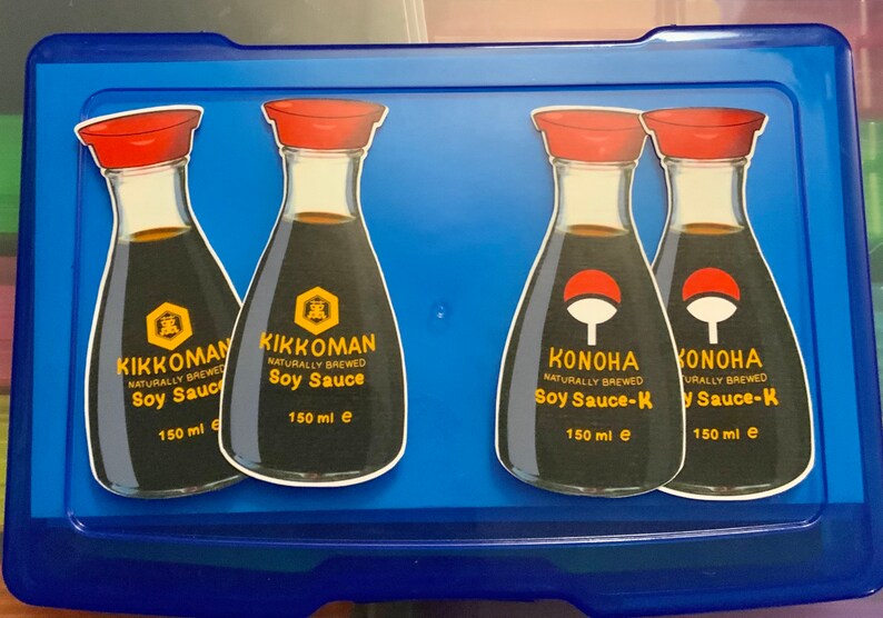 Soy Sauce K sasuke Naruto Sticker Etsy