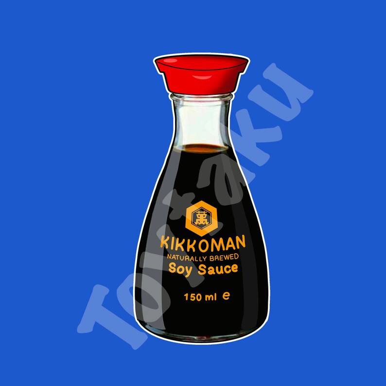Soy Sauce K sasuke Naruto Sticker Etsy