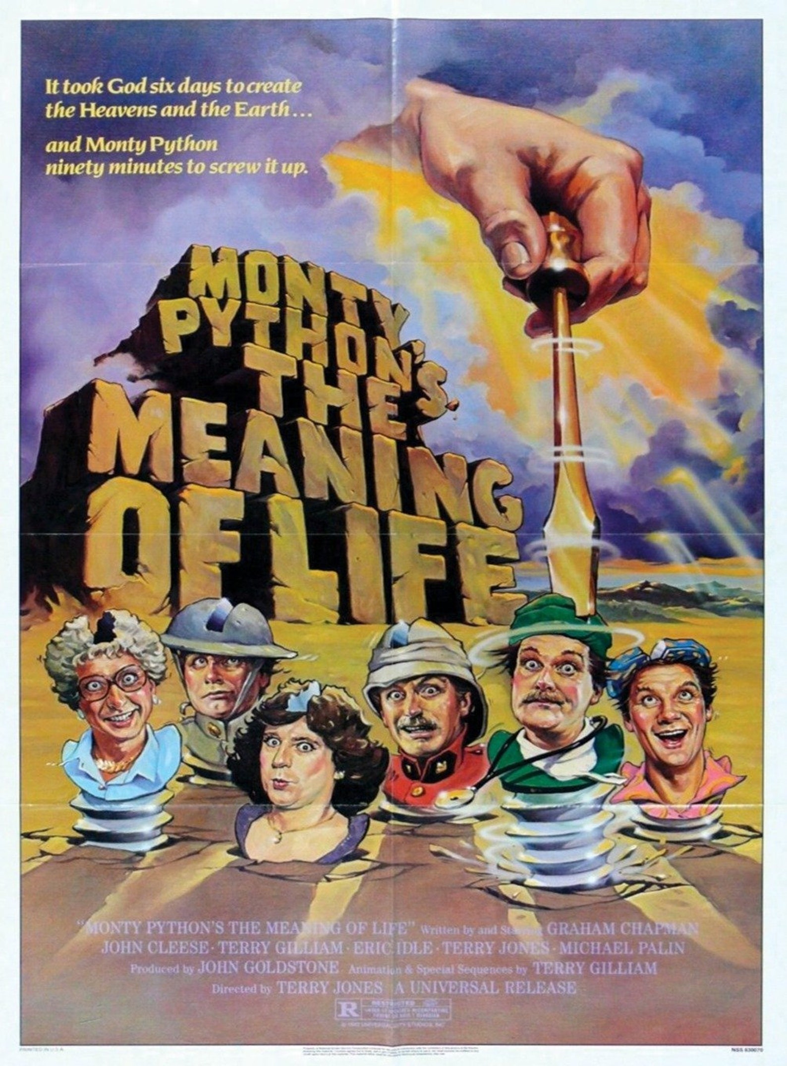 Monty Python�s Betekenis Van Het Leven Originele Vintage
