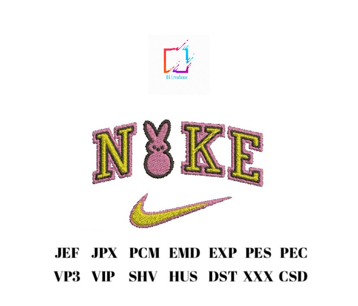 NIKE EASTER Embroidery Design I N S T A N T D O W N L O A D | Etsy