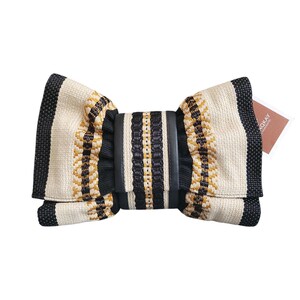 Cartera de mano con lazo tejida peruana, única y hecha a mano, de lujo, de Sumaqkay