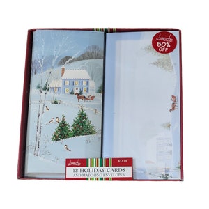 Image Arts Grußkarten 18 Weihnachtskarten & passenden Umschlägen