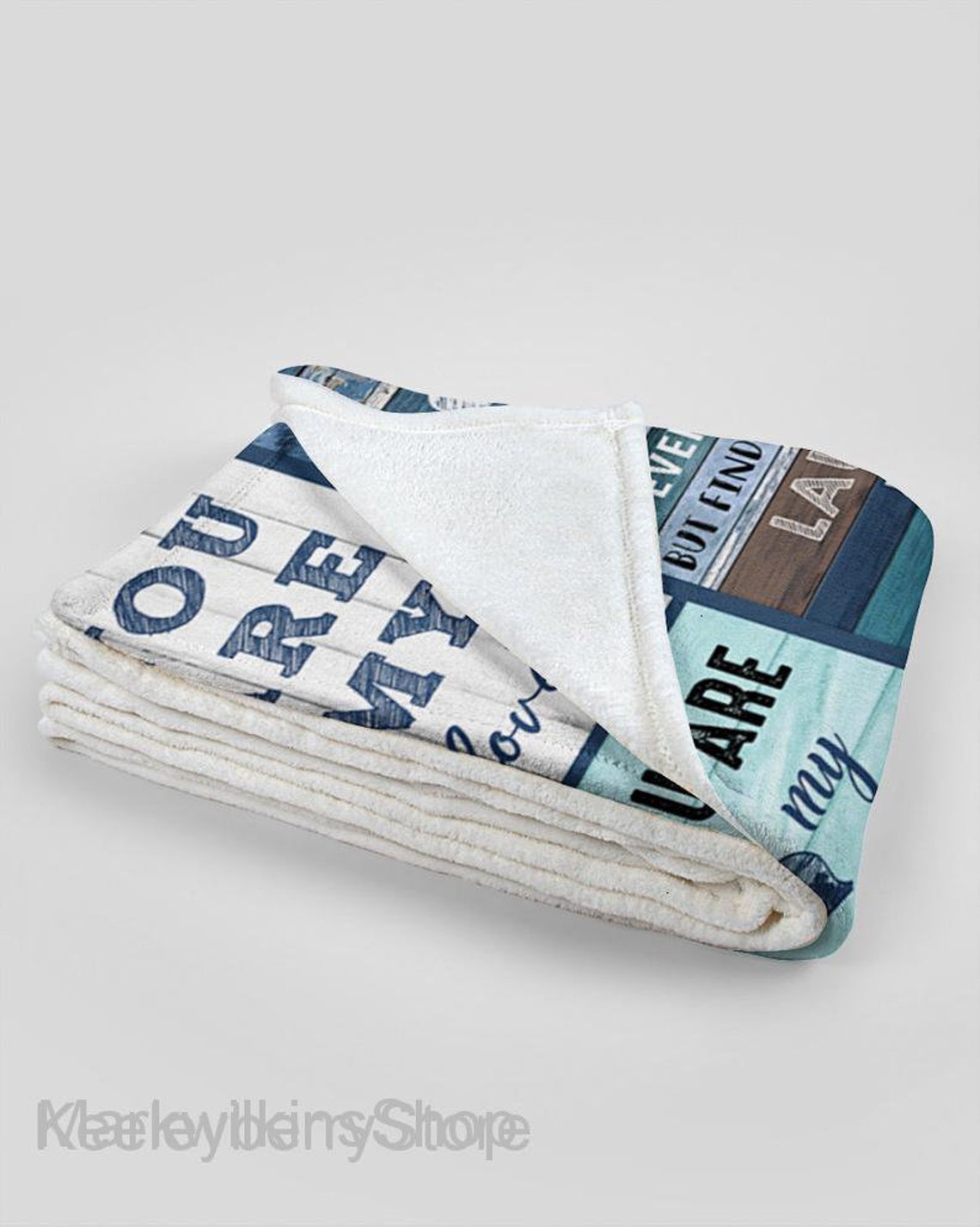 Personalized Blanket Grandson Birthday Blanket To My Etsy