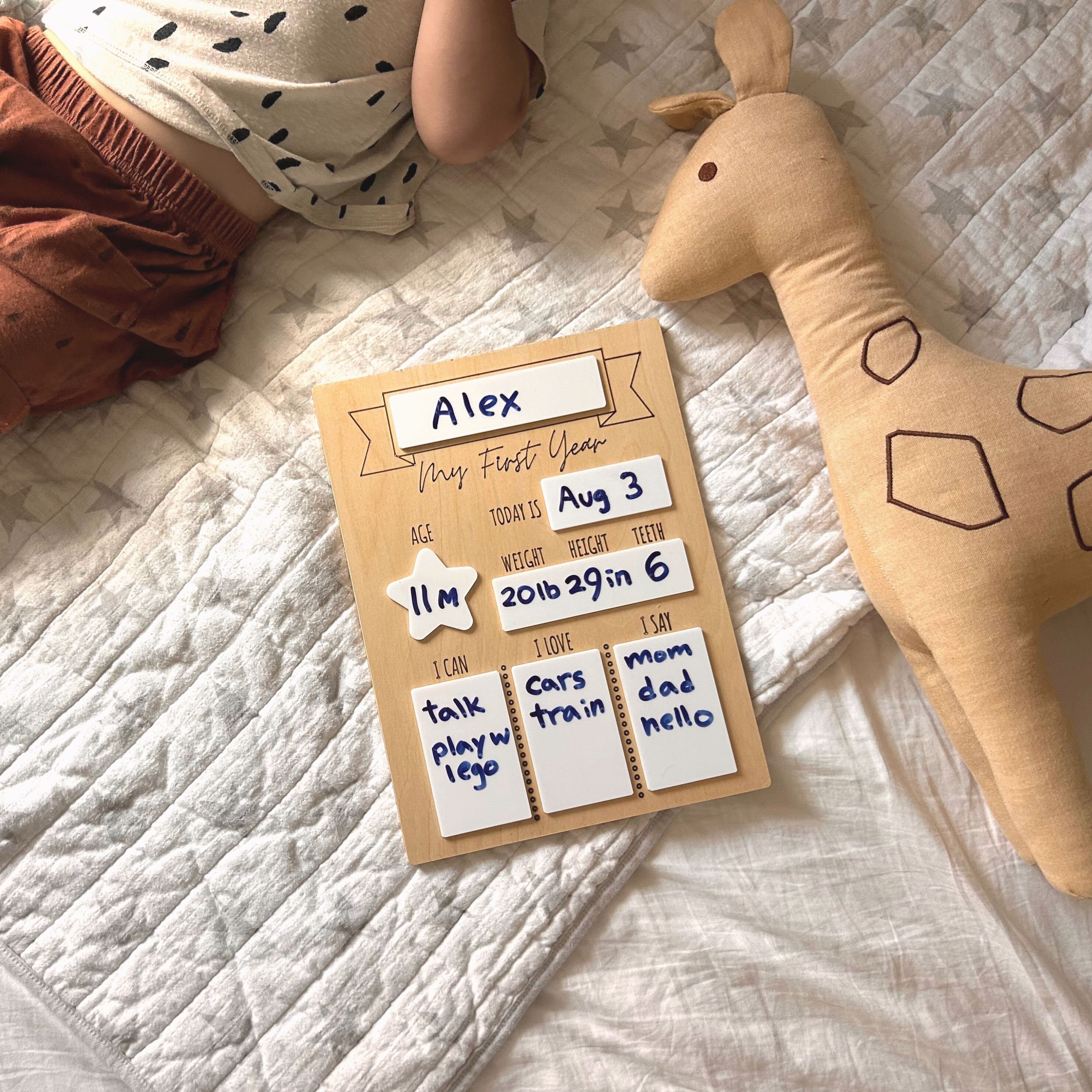 First Day Of School Chipboard Aufkleber - 6x13cm Für Scrapbooking & Karten