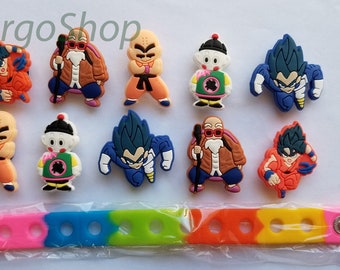 dragon ball croc charms