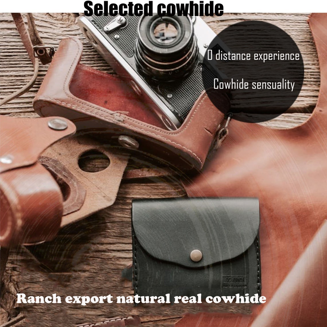 The First Layer of Cowhide Nappa Leather Plain Weave Light Etsy