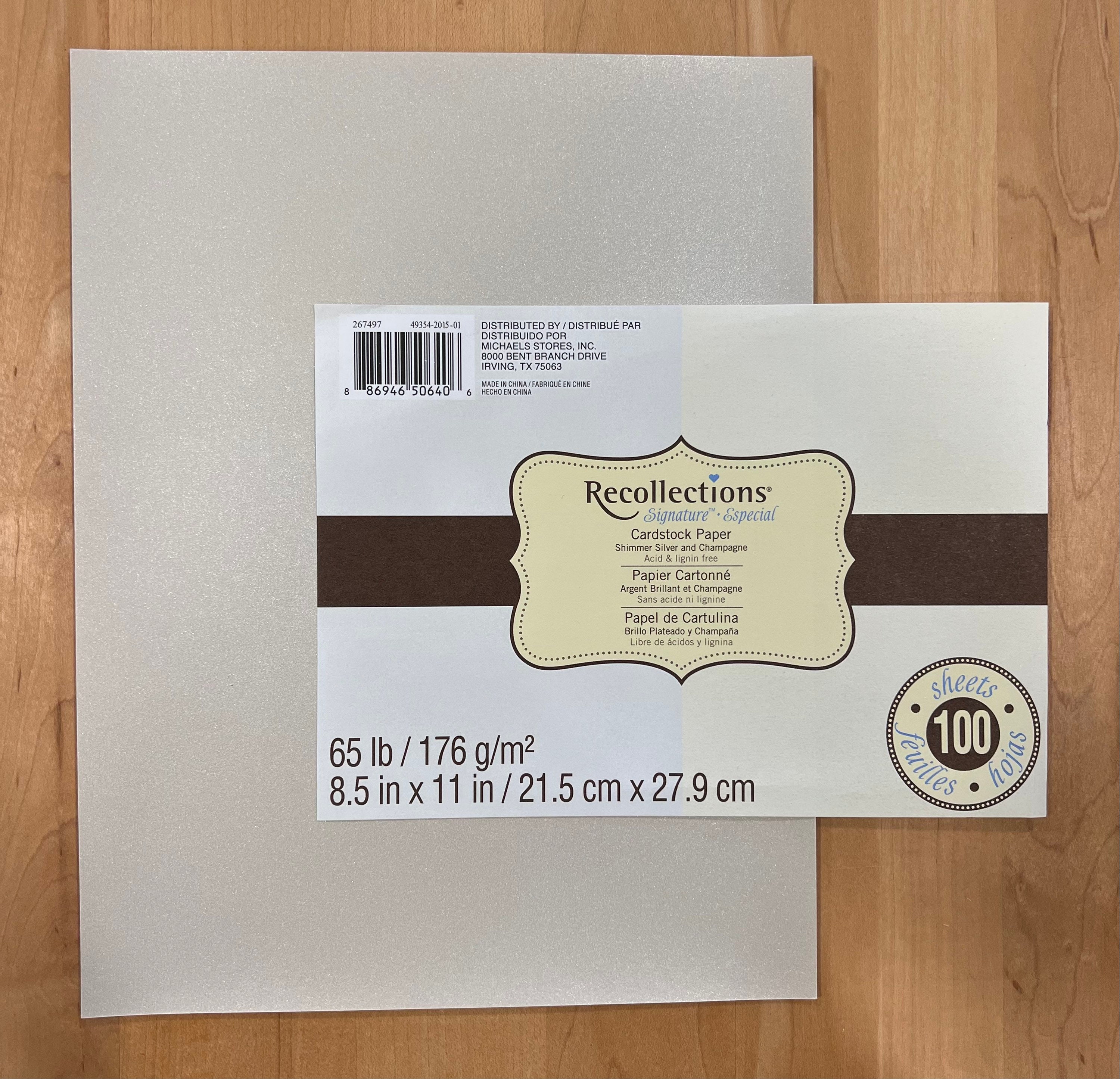 Recollections Cardstock Paper, 8 1/2 X 11 Roses - 50 Sheets
