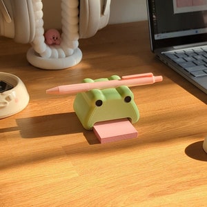 Frog Post-it holder Cozy desk accessories image 6