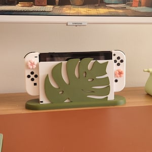 Monstera Nintendo Switch/Switch 2 Cover- Elevate Your Desk Setup with Some Charm