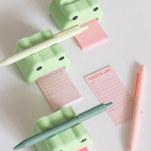 Porte-post-it Grenouille Accessoires de bureau confortables image 4