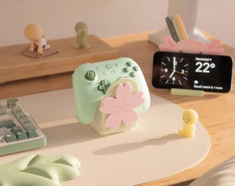 Sakura | 3-in-1 Pen Pot, Controller Holder & Phone Stand