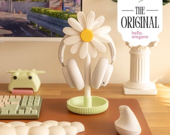 Daisy Headphone Stand  Perfect For  A Cozy Desk Setup