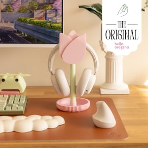 Tulip Headphone Stand  Perfect For  A Cozy Desk Setup