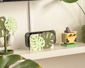 Monstera Nintendo Switch/Switch 2 Cover- Elevate Your Desk Setup with Some Charm