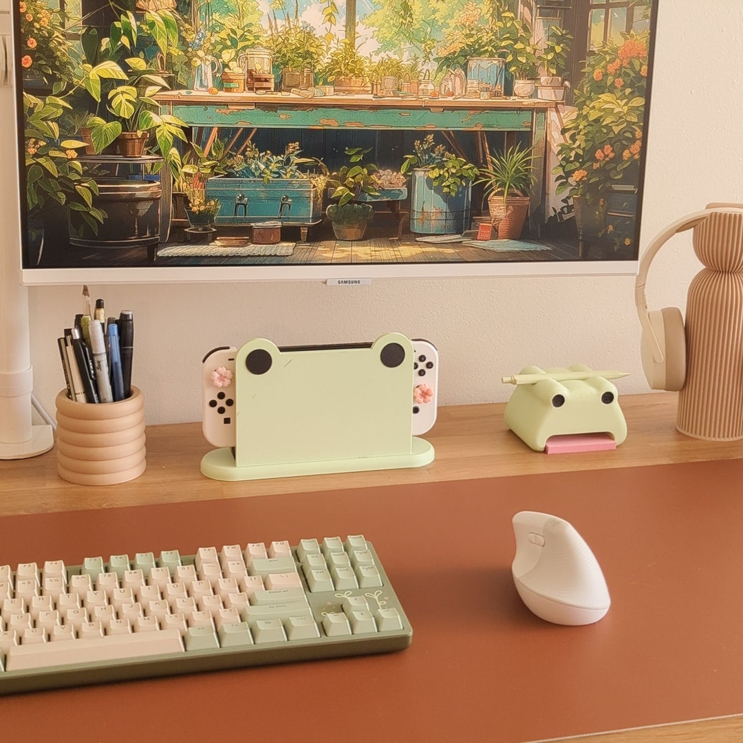 Froggy Nintendo Switch/switch 2 Cover: Green Cottagecore Cozy Gaming ...