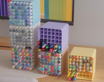 Coloring Cubbies | Stackable Marker Storage