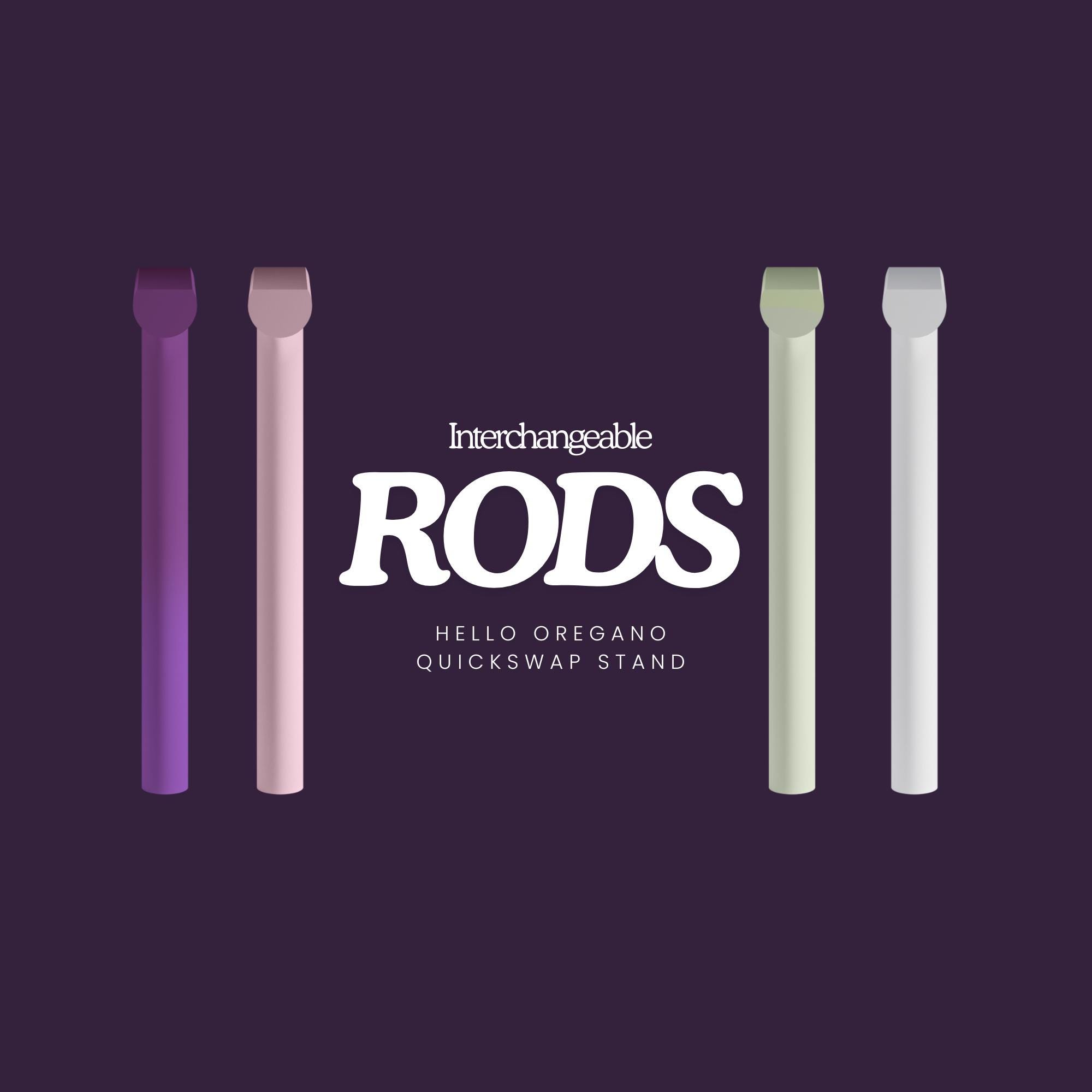 Interchangeable Rods - Make Your Own Headphone Stand