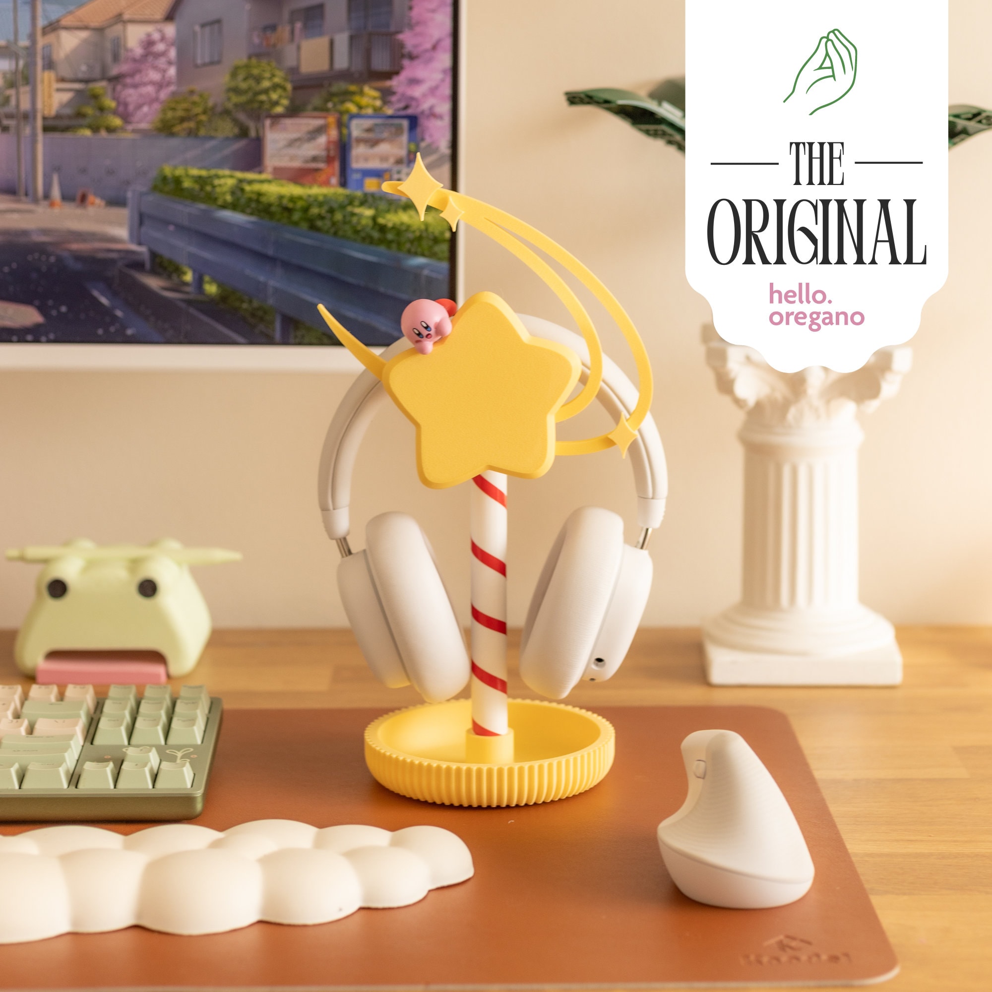 Star-themed Headphone Stand Series: Celestial Cozy Desk Setup - Etsy