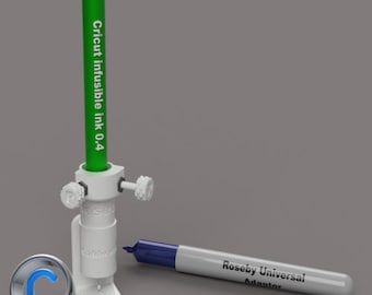 Universal Multi Pen Adaptor - Cricut Maker and Cricut Air 2 and Cricut Expression 2 - Holds sharpie fine point pens
