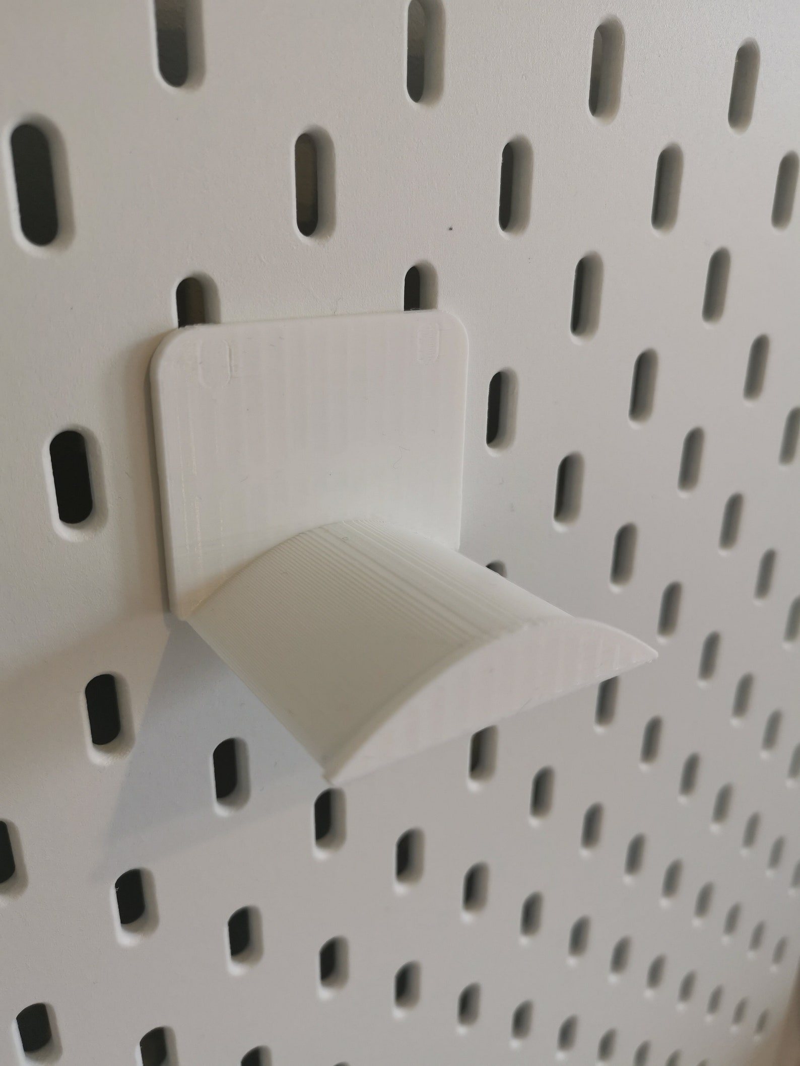 IKEA SKADIS Pegboard Headphone Holder white Headphones NOT Included Etsy