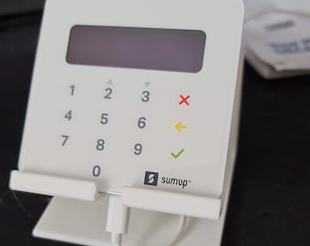 SumUp Card Reader Stand/Holder - With Charge Cable Slot Stand
