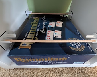 Shelve Inserts for Ikea Kallax - Cube Shelving for board games vinyls etc. Includes Dowel Rods