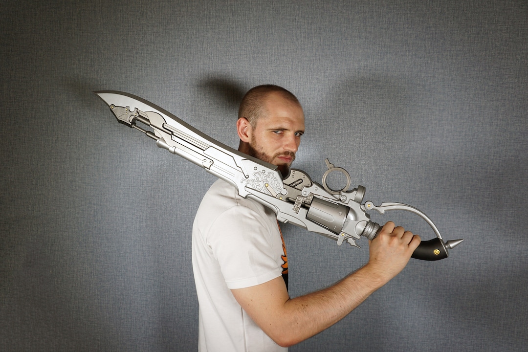 FF VIII ガンブレード (非金属、殺傷能力なし、発射機能なし） ガンブレードウェザードライオンハート - Etsy 日本