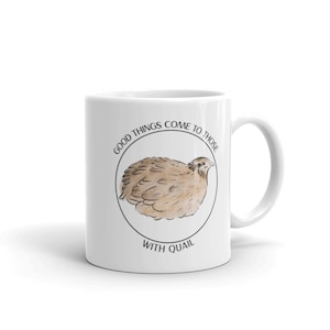 Coturnix Japanese Quail Lovers Gift Mug