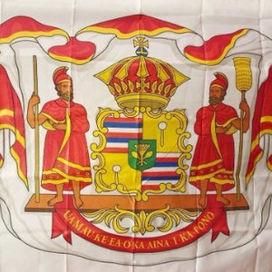 Hawaii Coat of Arms - Etsy