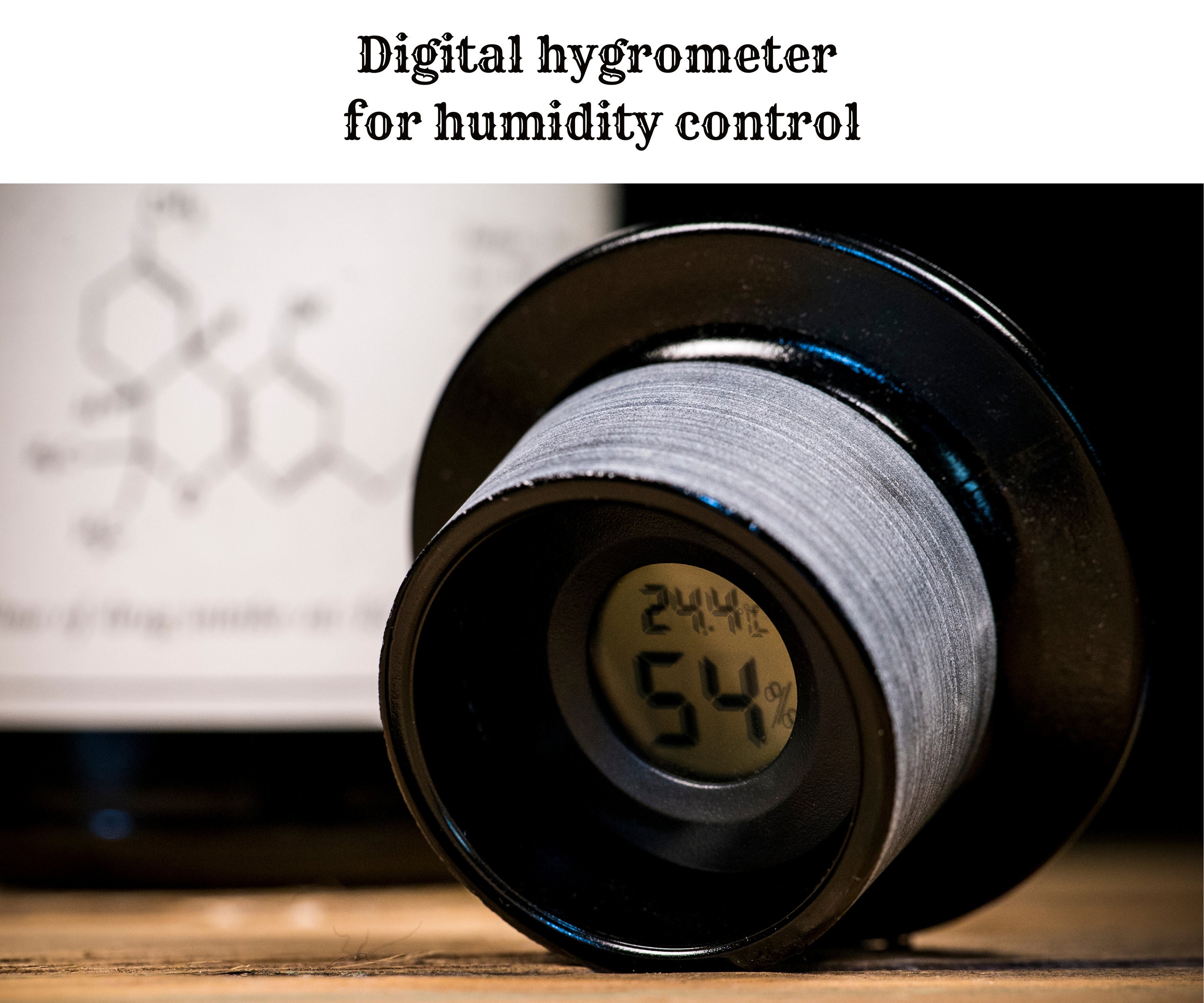 Weed Jar Mary Purple 1000ml With Integrated Hygrometer Etsy UK