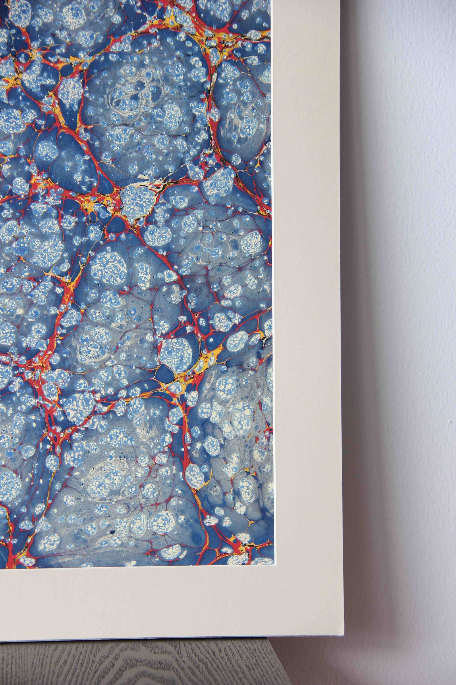 Marbled Paper Wall Art Decorative Marbling Art Abstract Paper Etsy.de