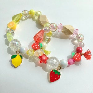Summer Love- Fruit charm bracelets