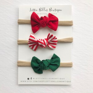 Christmas Collection- knot bow pack