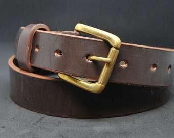 Plain Bridle Leather Belt