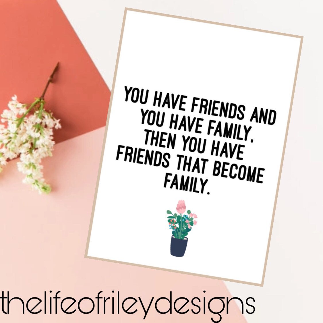 A3/A4/6x4 Friendship Quotes Set Of Wall Art Prints Friendship | Etsy
