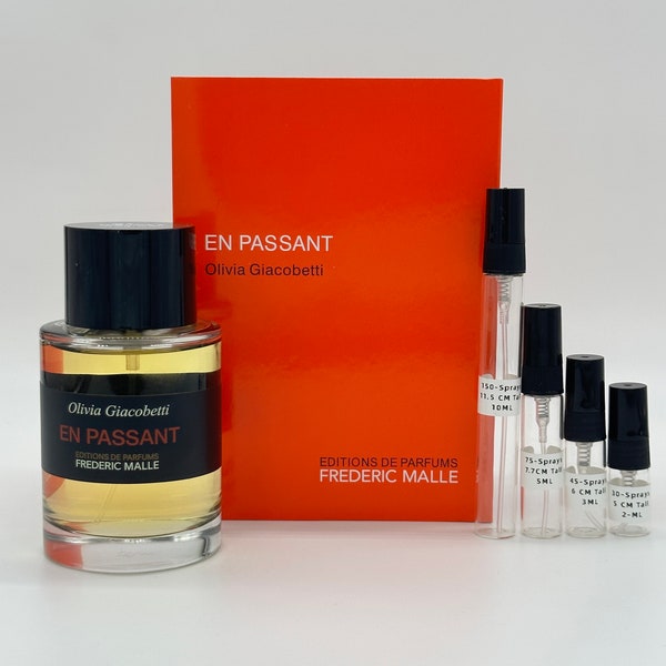 Frederic Malle En Passant Eau de Parfum Unisex 3ml-5ml-10ml DECANT - échantillon dans un atomiseur en VERRE - Expédition rapide depuis les États-Unis