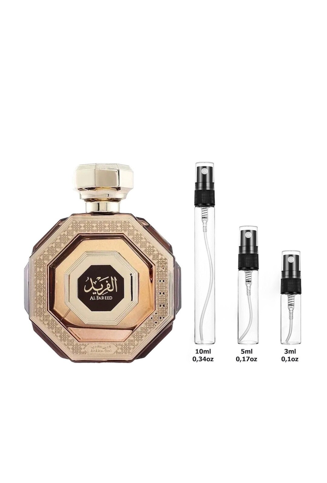 Al Fareed Arabian Oud 3ml5ml10ml DECANT in GLASS Sample Atomizer Fast Shipping From USA Etsy