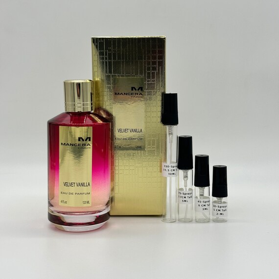 Mancera Velvet Vanilla Eau De Parfum Unisex 3ml 5ml 10ml DECANT