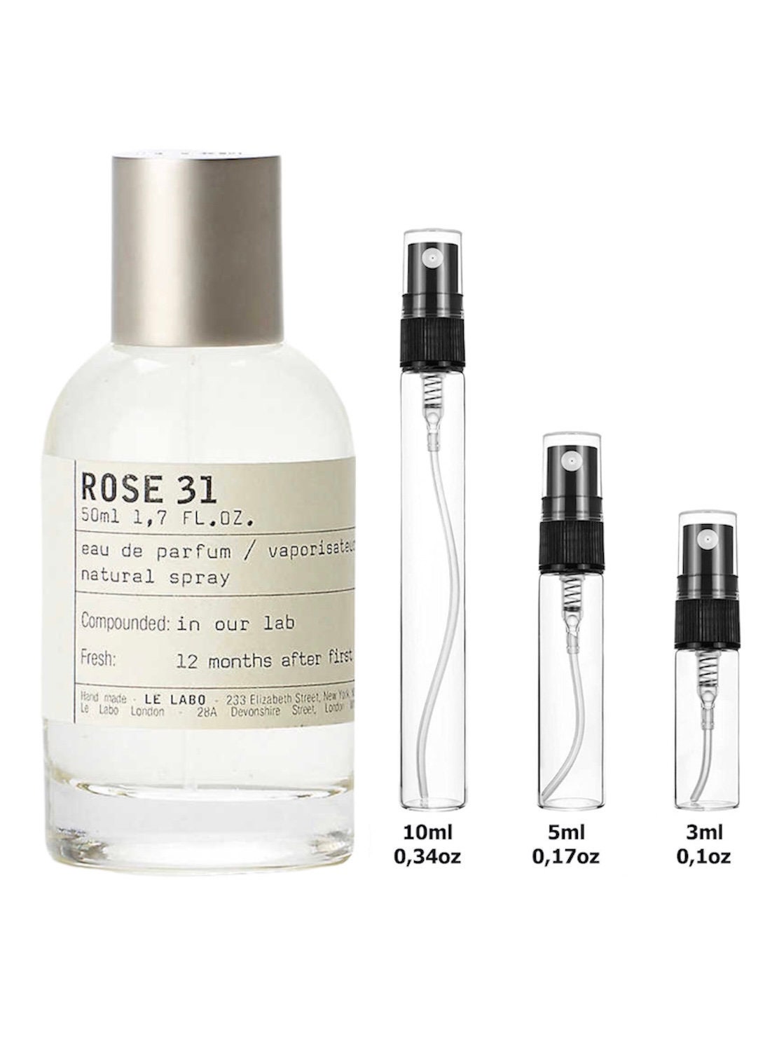 Le Labo Rose 31 ルラボ ローズ 10ml 香水 #31