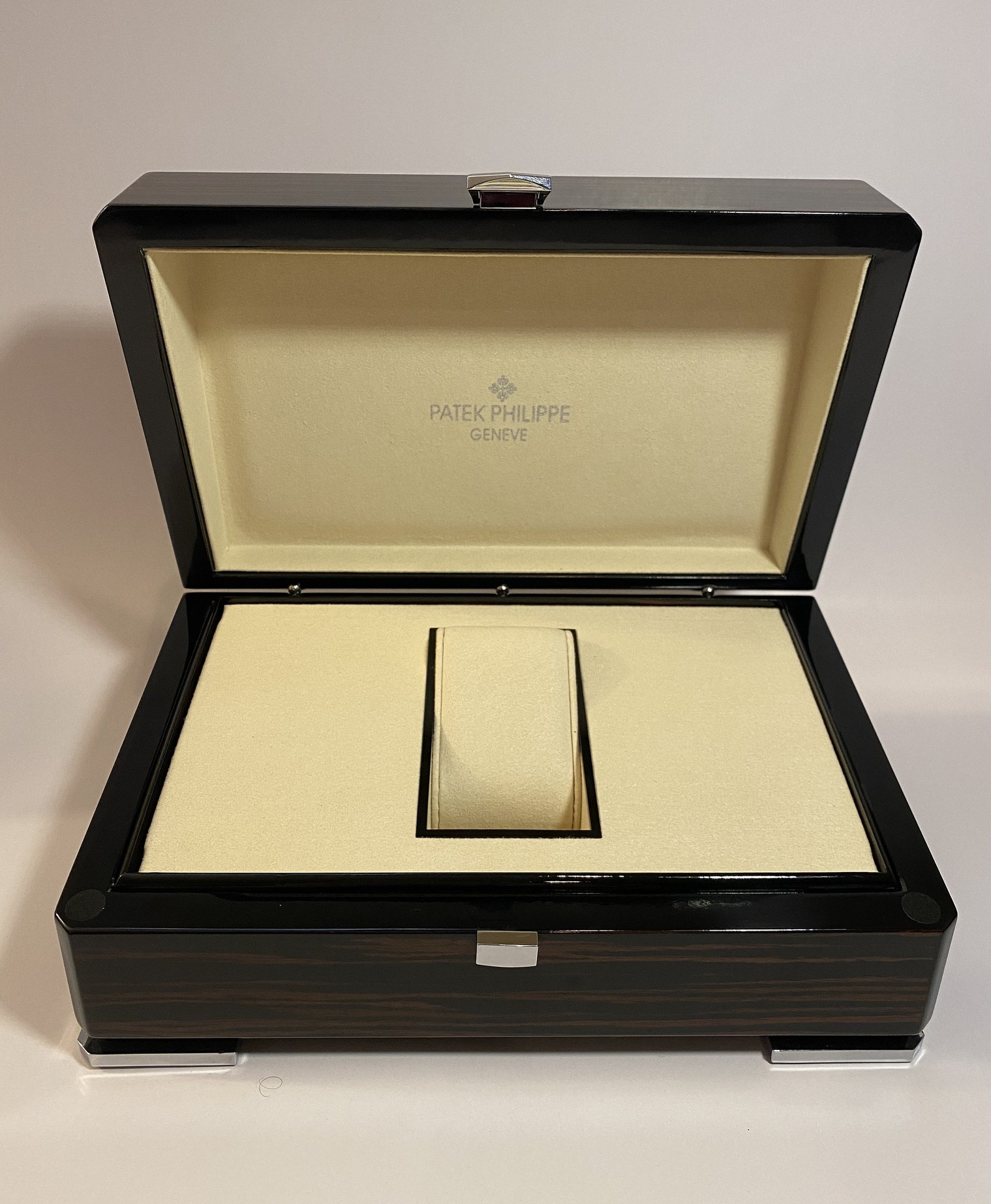 Patek Philippe Genuine Wooden Rare Watch Box Etsy